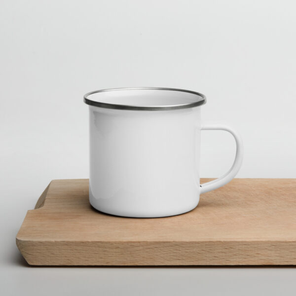 Cure Long Covid Enamel Mug - Image 3