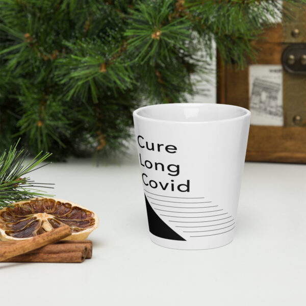 Cure Long Covid Latte mug - Image 3