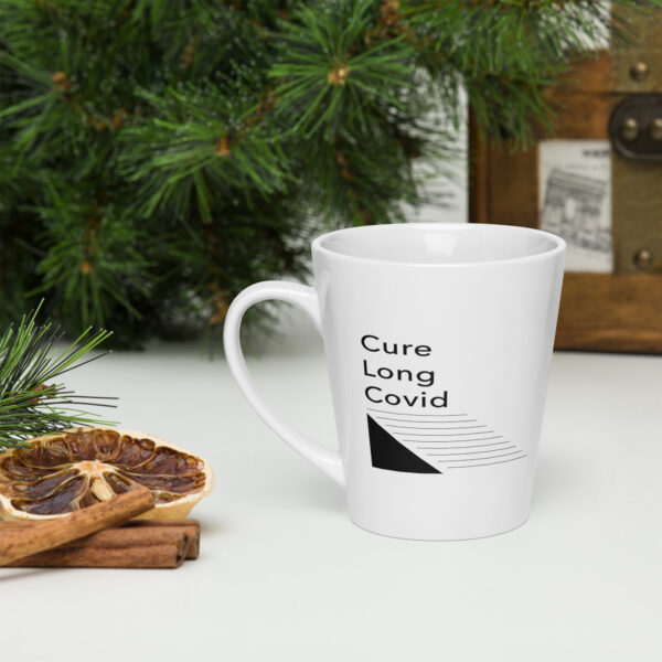 Cure Long Covid Latte mug - Image 6